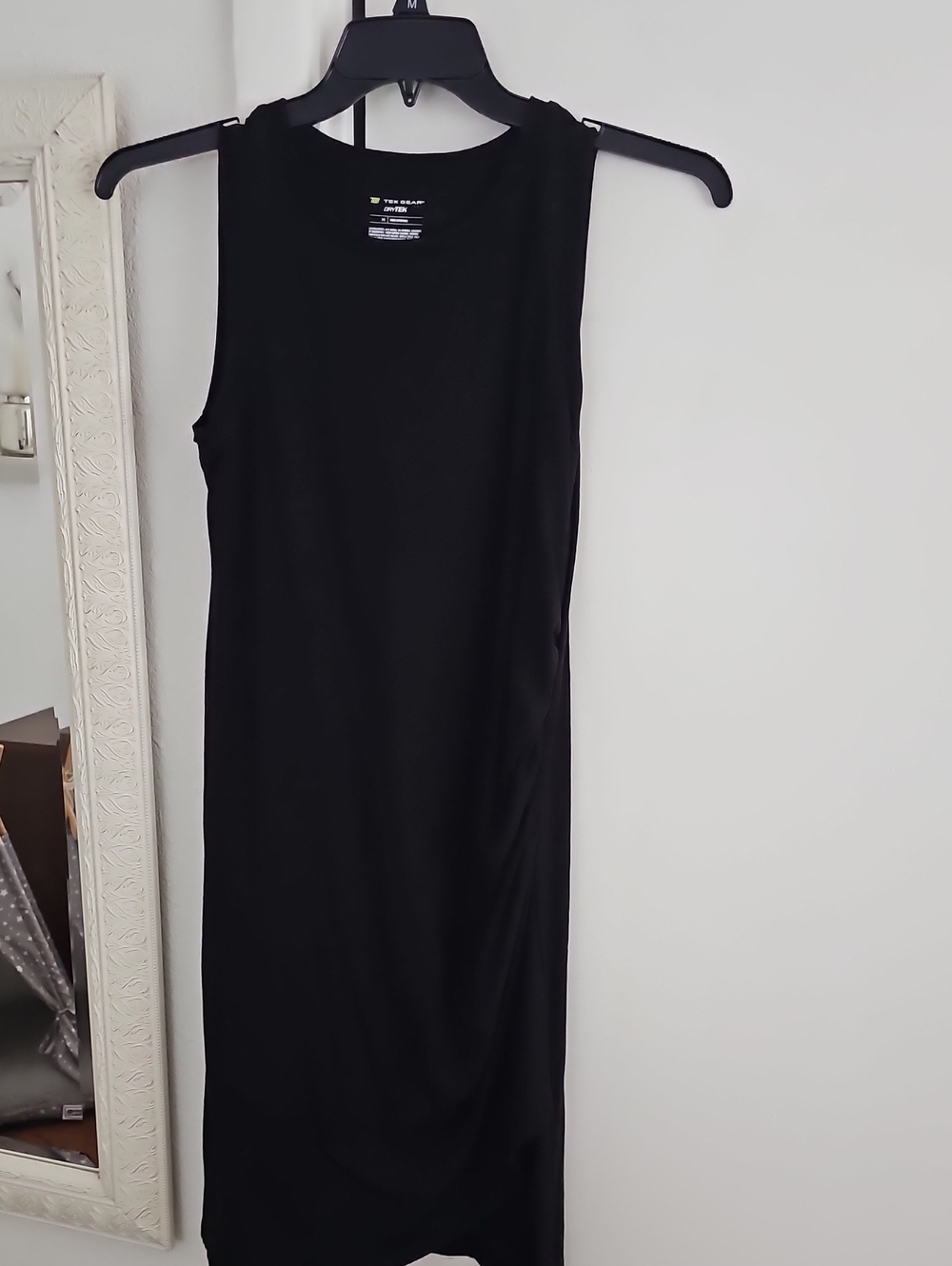 tek gear Black Sleeveless Midi Dress